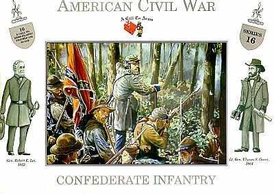 A Call To Arms SERIES 16 1:32 American Civil War Confederate Infantry