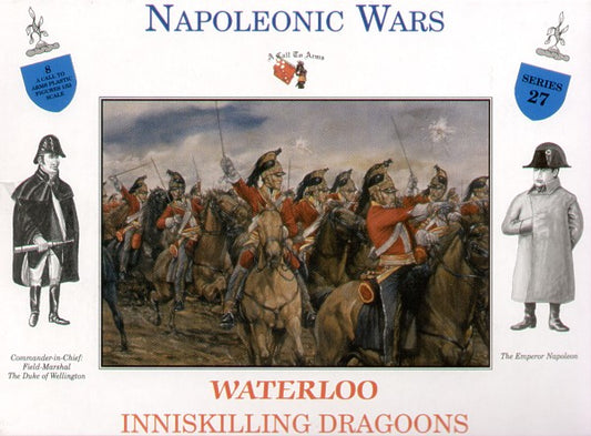 A Call To Arms 27 1:32 Napoleonic Wars Waterloo Inniskilling Dragoons