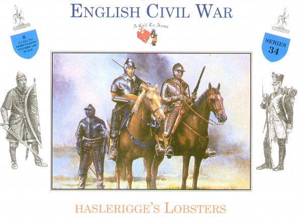 A Call To Arms SERIES 34 1:32 English Civil War Cavalry (Haslerigges Lobsters)