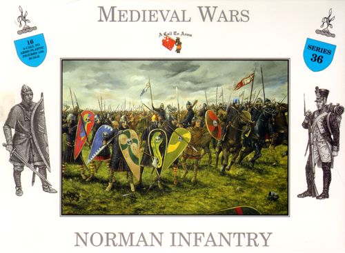 A Call To Arms Series 36 1:32 Norman Infantry