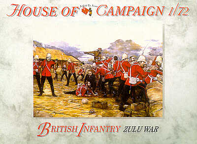 A Call To Arms 7257 1:72 British Infantry Zulu wars figures