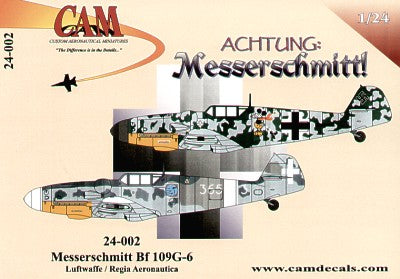 CAM 24002 1:24 Messerschmitt Bf-109G-6