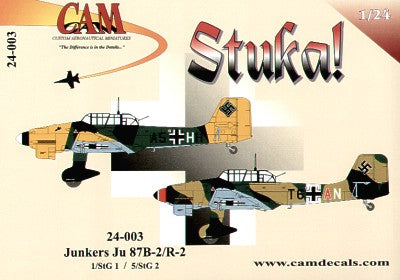 CAM 24003 1:24 Junkers Ju-87B-2/R2 'Stuka'