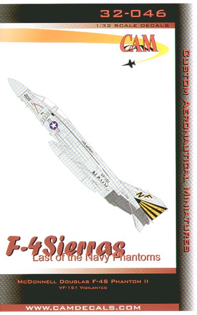 Cam Decals 32046 1:32 McDonnell F-4S Phantom