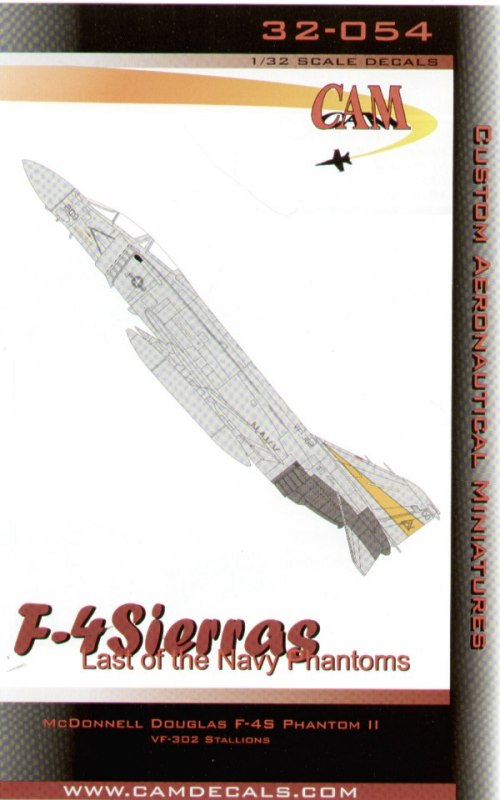 Cam Decals 32054 1:32 McDonnell F-4S Phantoms