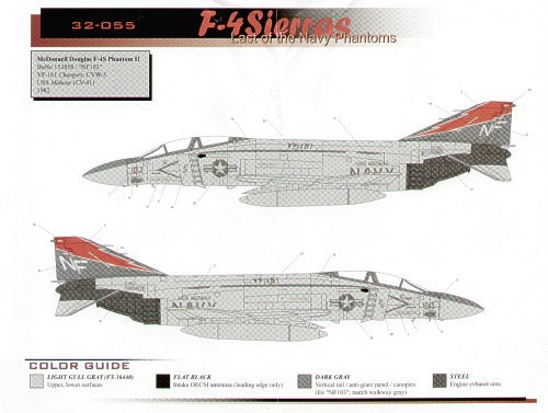 Cam Decals 32055 1:32 McDonnell F-4S Phantoms