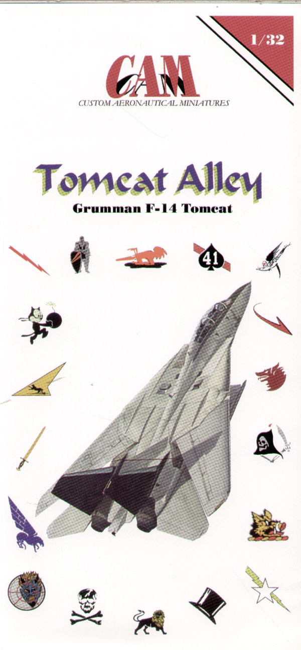 CAM 32065 1:32 Grumman F-14A Tomcat 159858 VF-114 Aardvarks NH/103 USS Kitty Hawk