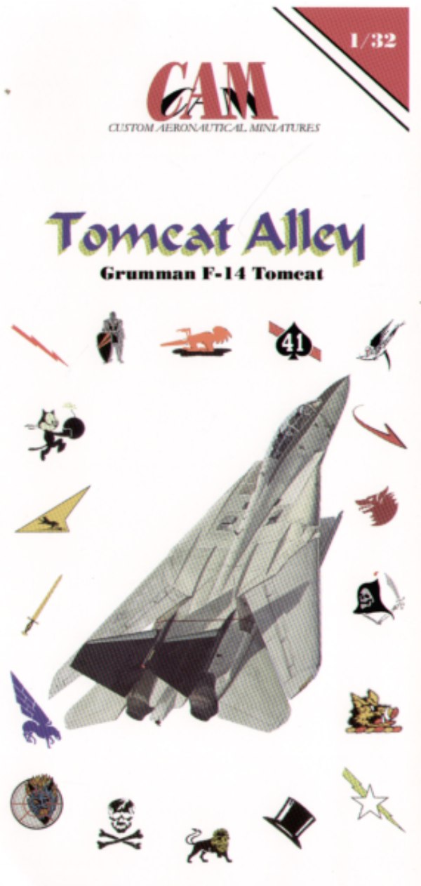 CAM 32073 1:32 Grumman F-14A Tomcat 160398 VF-41 Black Aces USS NImitz