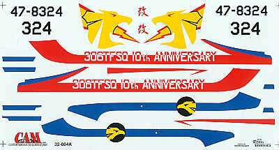 CAM 32084 1:32 McDonnell F-4EJ 306 Sqn Japan ASDF 10th Anniversary