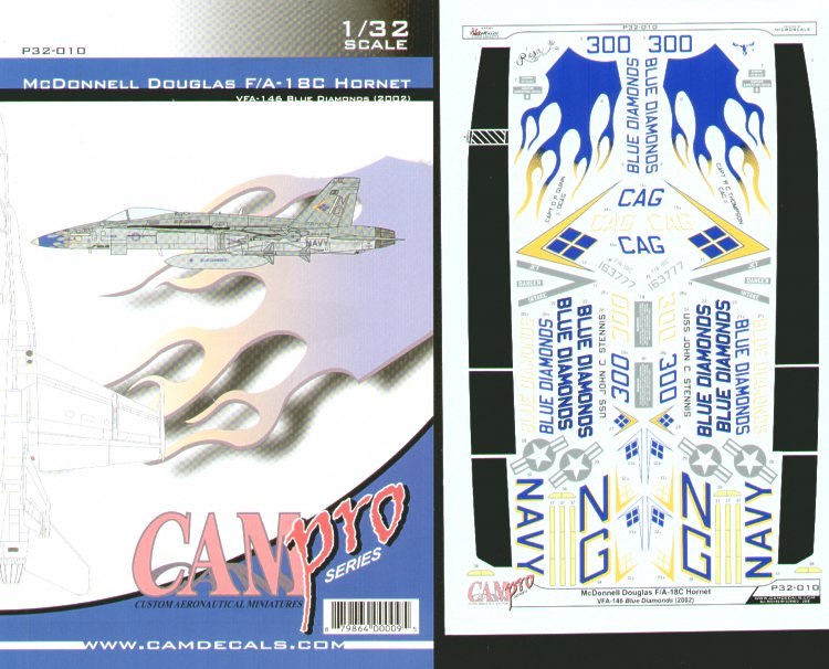 CAM PRO P32-010 1:32 McDonnell-Douglas F/A-18C