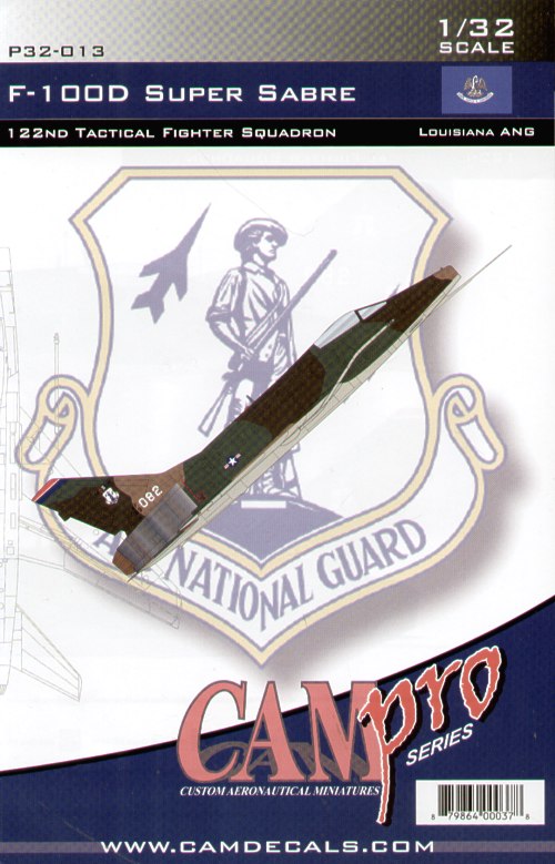 CAM PRO P32-013 1:32 North-American F-100D Super Sabre