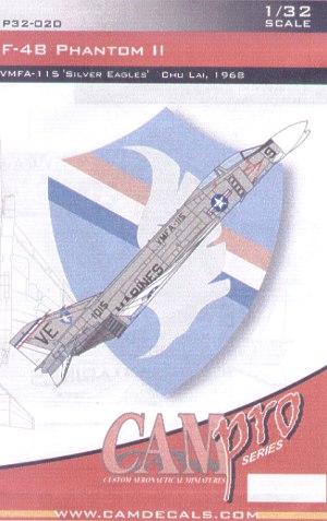 CAM PRO P32-020 1:32 McDonnell F-4B Phantom