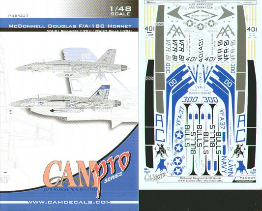 CAM PRO P48-007 1:48 McDonnell-Douglas F/A-18C Hornet