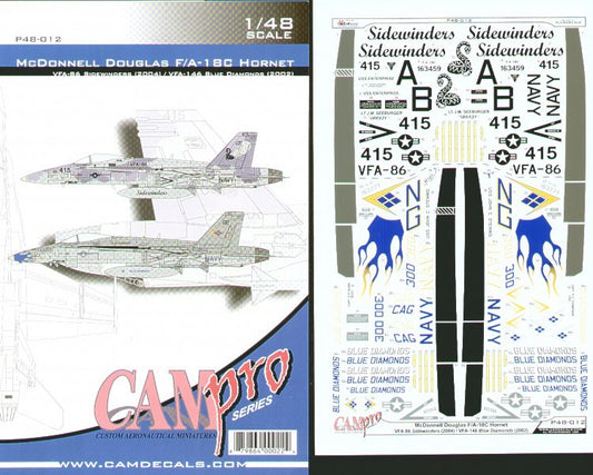 CAM PRO P48-012 1:48 McDonnell-Douglas F/A-18C