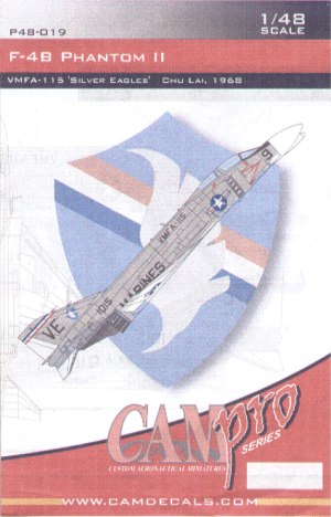 CAM PRO P48-019 1:48 McDonnell F-4B Phantom