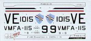 CAM PRO P48-019 1:48 McDonnell F-4B Phantom
