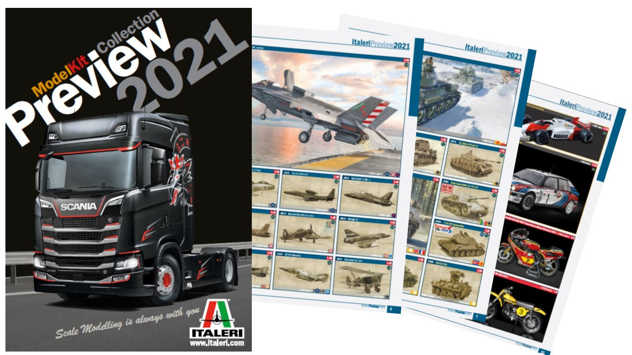 Italeri 2021 Product Preview Catalogue