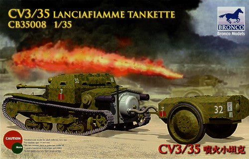 Bronco Models CB35008 1:35 CV35 Lanciafiamme Tankette