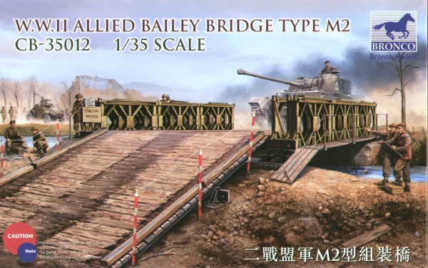 Bronco Models CB35012 1:35 WWII Allied Bailey Bridge Type M2