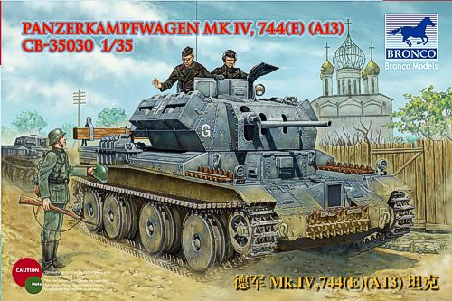 Bronco Models CB35030 1:35 Pz.Kpfw.Mk.IV 744(3e) (A13 Cruiser)