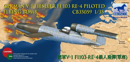 Bronco Models CB35059 1:35 Fieseler V-1 Fi 103 Re4