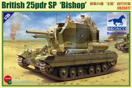 Bronco Models CB35077 1:35 British 25Pdr SP 'Bishop'