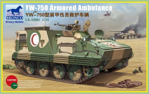 Bronco Models CB35083 1:35 YW-750 Armored Ambulance Vehicle