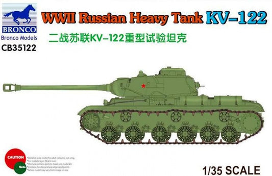 Bronco Models CB35122 1:35 Soviet KV-122 Heavy Tank WWII