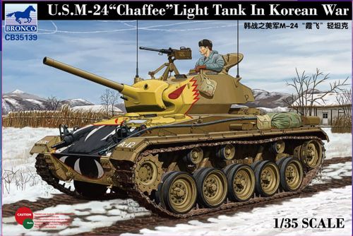 Bronco Models CB35139 1:35 M24 Chaffee Light Tank in Korean War