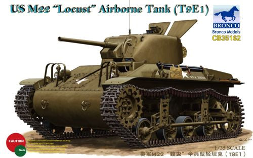 Bronco Models CB35162 1:35 U.S. M22 'Locust' Airborne Tank (T9E1)