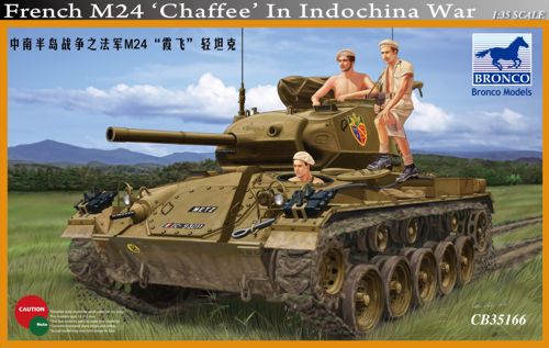 Bronco Models CB35166 1:35 M24 Chaffee French in Indochina