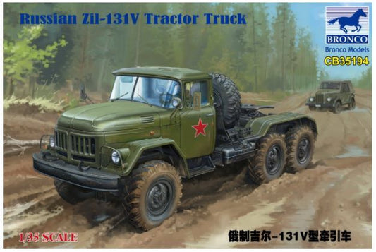 Bronco Models CB35194 1:35 Soviet Zil-131V Tractor Truck