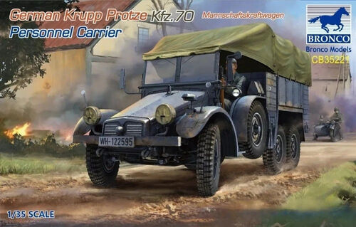 Bronco Models CB35221 1:35 Krupp-Protze Kfz.70 Personnel Carrier