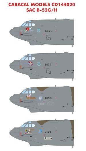 Caracal Models CD144020 1:144 Strategic Air Command Boeing B-52G/H Stratofortress