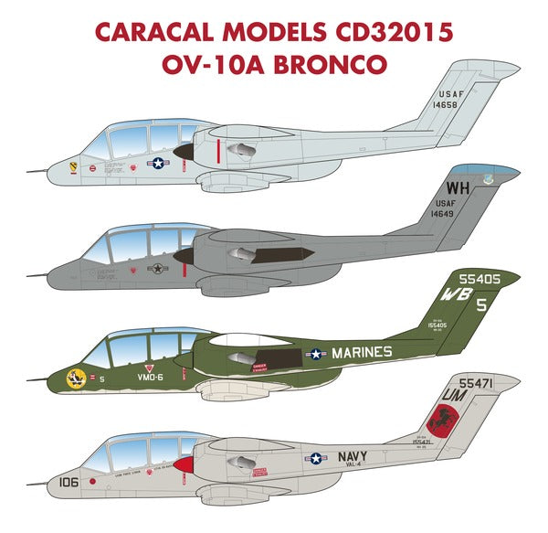Caracal Models CD32015 1:32 OV-10A Bronco