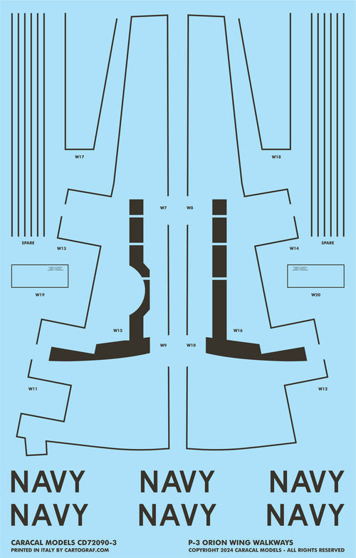 Caracal Models CD72090 1:72 Lockheed P-3C Orion - Part 1
