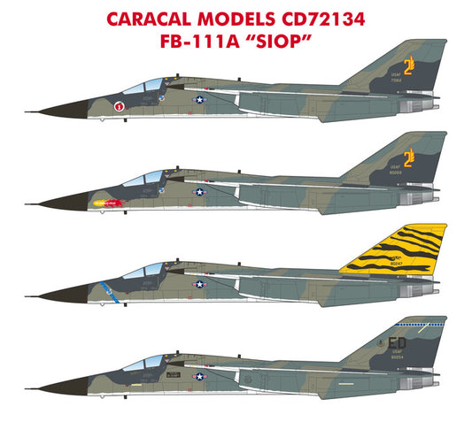Caracal Models CD72134 1:72 General-Dynamics FB-111A 'SIOP'
