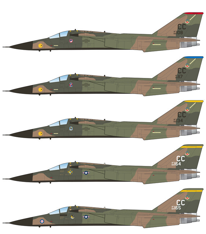 Caracal Models CD72147 1:72 F-111D Aardvark