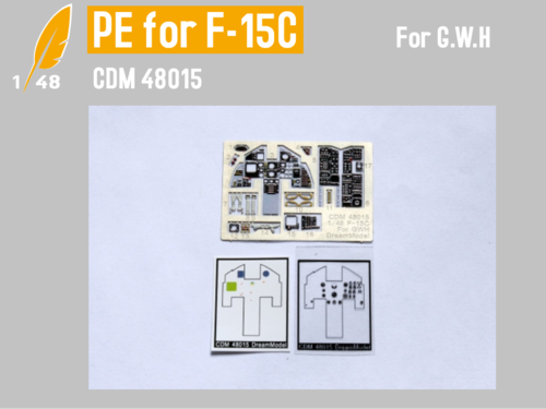 Dream Model CDM 48015 1:48 Cockpit PE for McDonnell F-15C Eagle