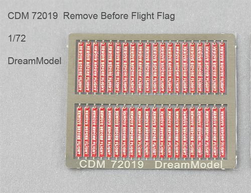 Dream Model CDM 72019 1:72 REMOVE BEFORE FLIGHT FLAG