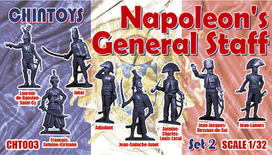 Chintoys CHT003 1:32 Napoleon's General Staff Set 2