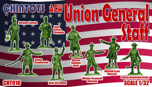 Chintoys CHT010 1:32 American Civil War Union General Staff