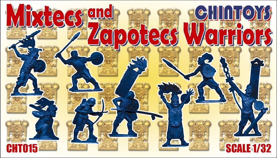 Chintoys CHT015 1:32 Mixtecs and Zapotecs Warriors