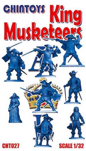 Chintoys CHT027 1:32 King Musketeers