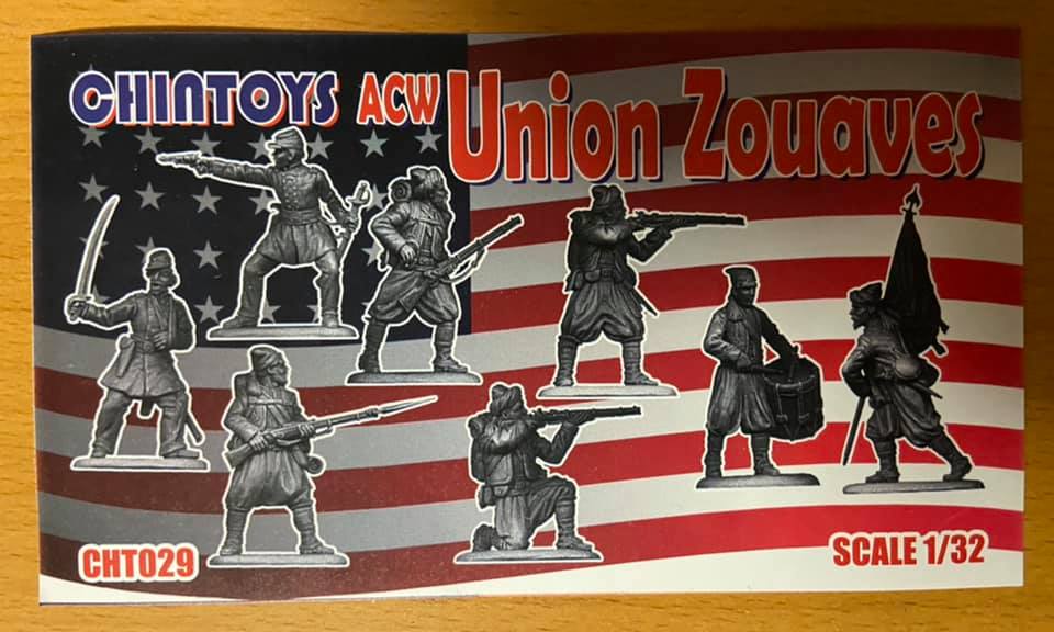 Chintoys CHT029 1:32 American Civil War Union Zouaves