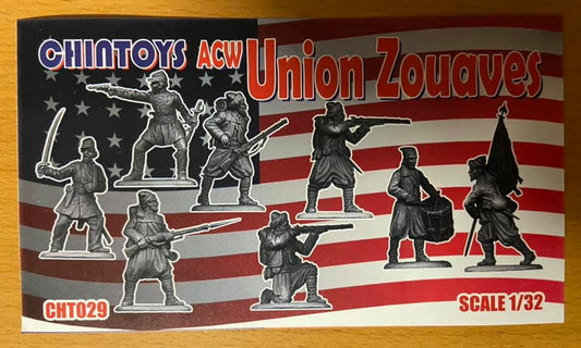 Chintoys CHT029 1:32 American Civil War Union Zouaves