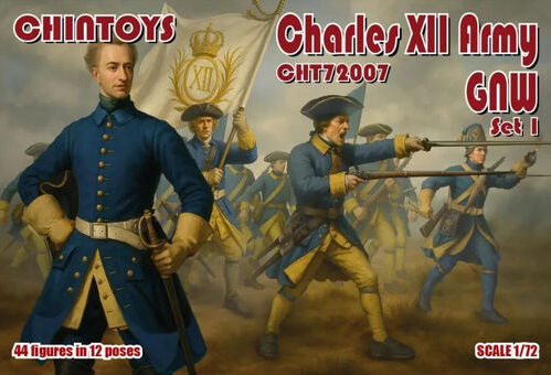 Chintoys CHT72007 1:72 GNW. Charles XII Army. Set 1