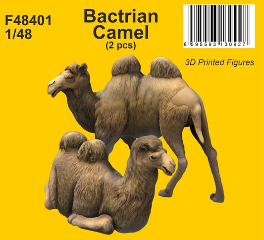 CMK/Czech Master Kits F48401 1:48 Bactrian Camel (2 pcs)