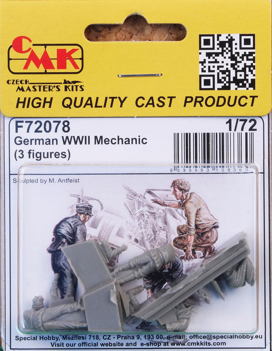 CMK F72078 1:72 German Mechanics WWII (3 figs.)