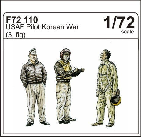 CMK F72110 1:72 USAF Pilots Korean War (3 figs.)